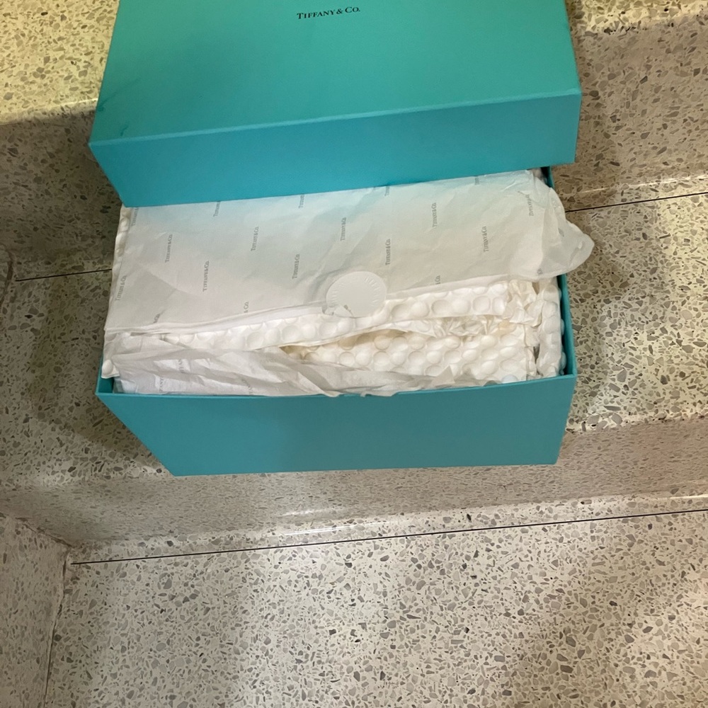 Tiffany & Co. Gift  Box with White Tiffany Tissue and stuffing ❤️